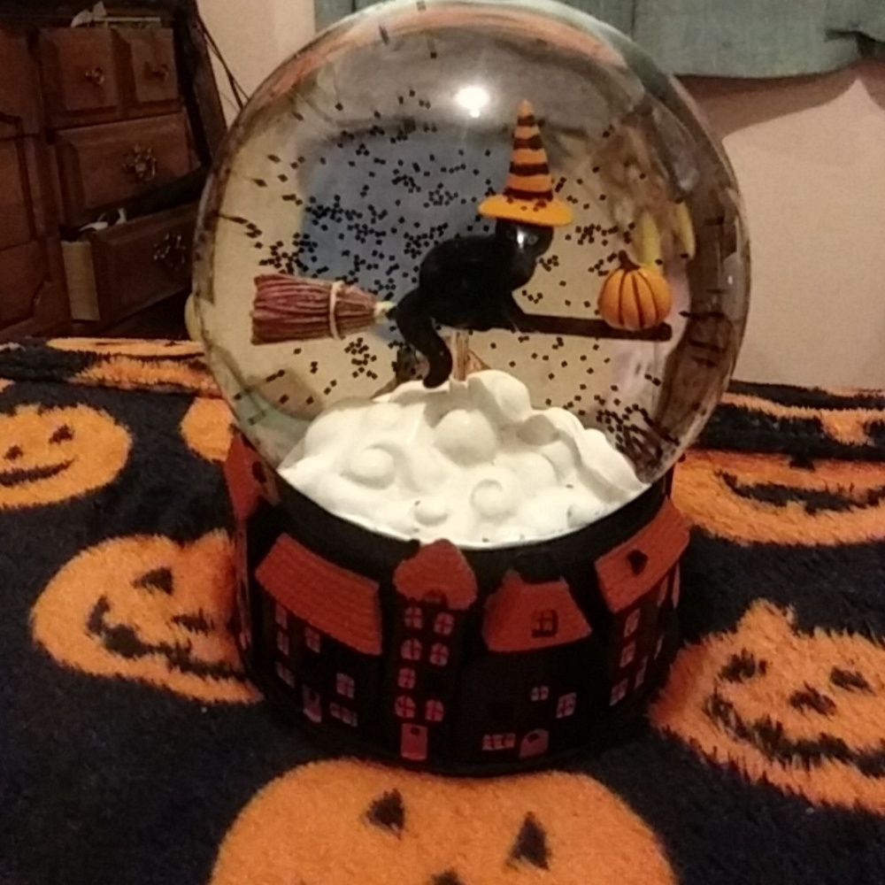 Halloween water snow globe 🎃